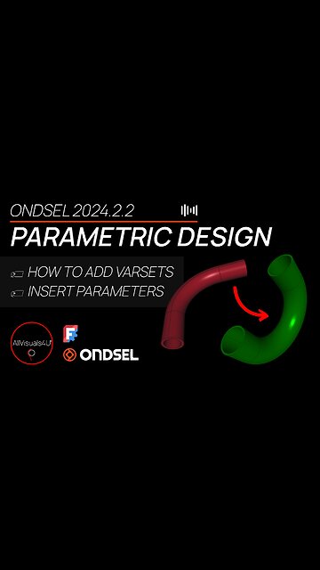 🔥 PARAMETRIC Modeling - Ondsel Tutorial - Create Parametric Designs - FreeCAD Parameters | #Shorts