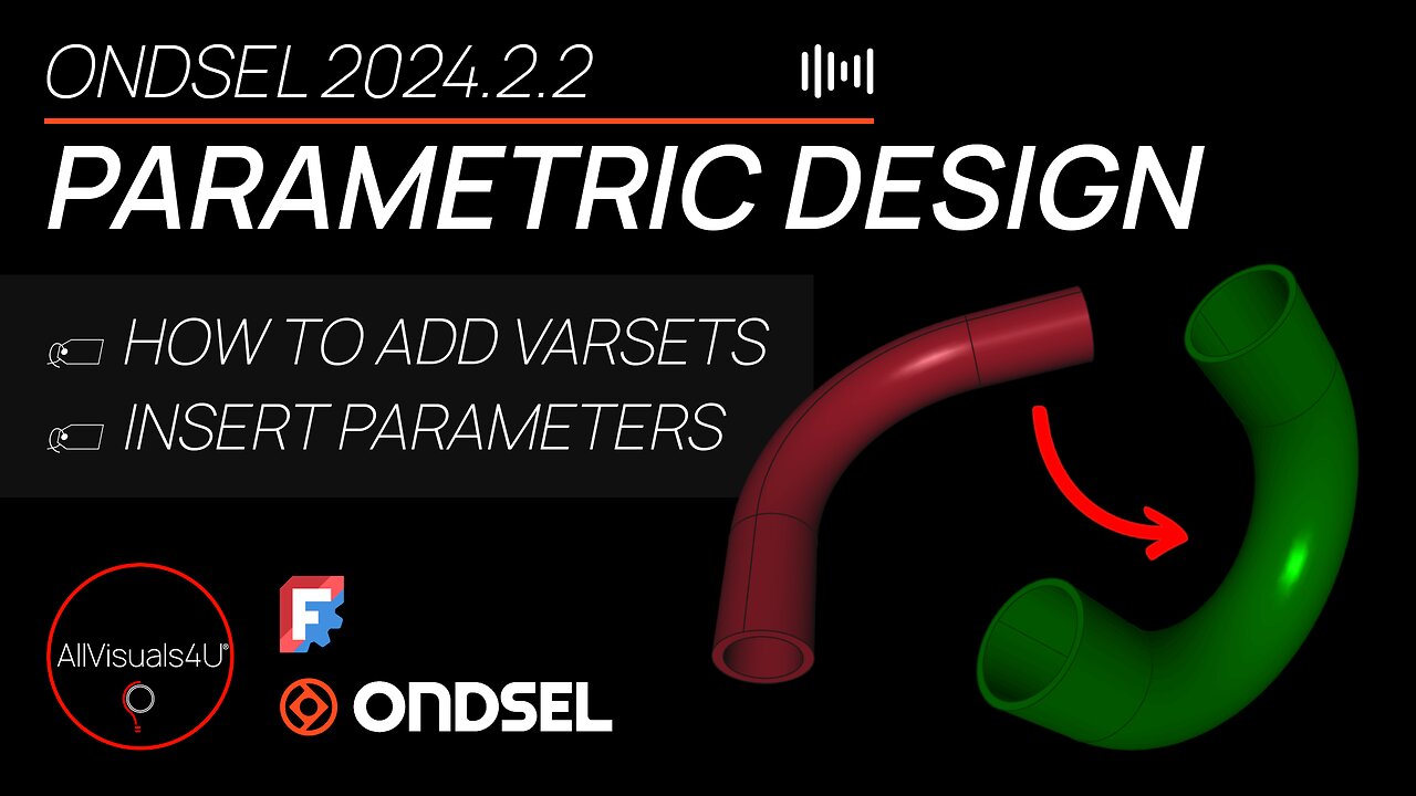 🔥 PARAMETRIC Modeling - Ondsel Tutorial - Create Parametric Designs - FreeCAD Parameters | #Shorts