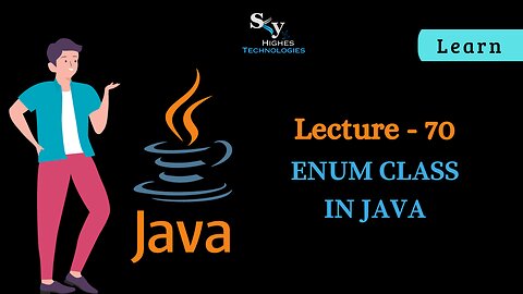 #70 Enum Class in Java | Skyhighes | Lecture 70