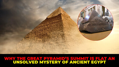 Why the Great Pyramid’s Summit is Flat An Unsolved Mystery of Ancient Egypt