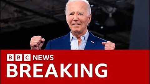 Joe Biden: "No-one is pushing me out" of race for White House | BBC News