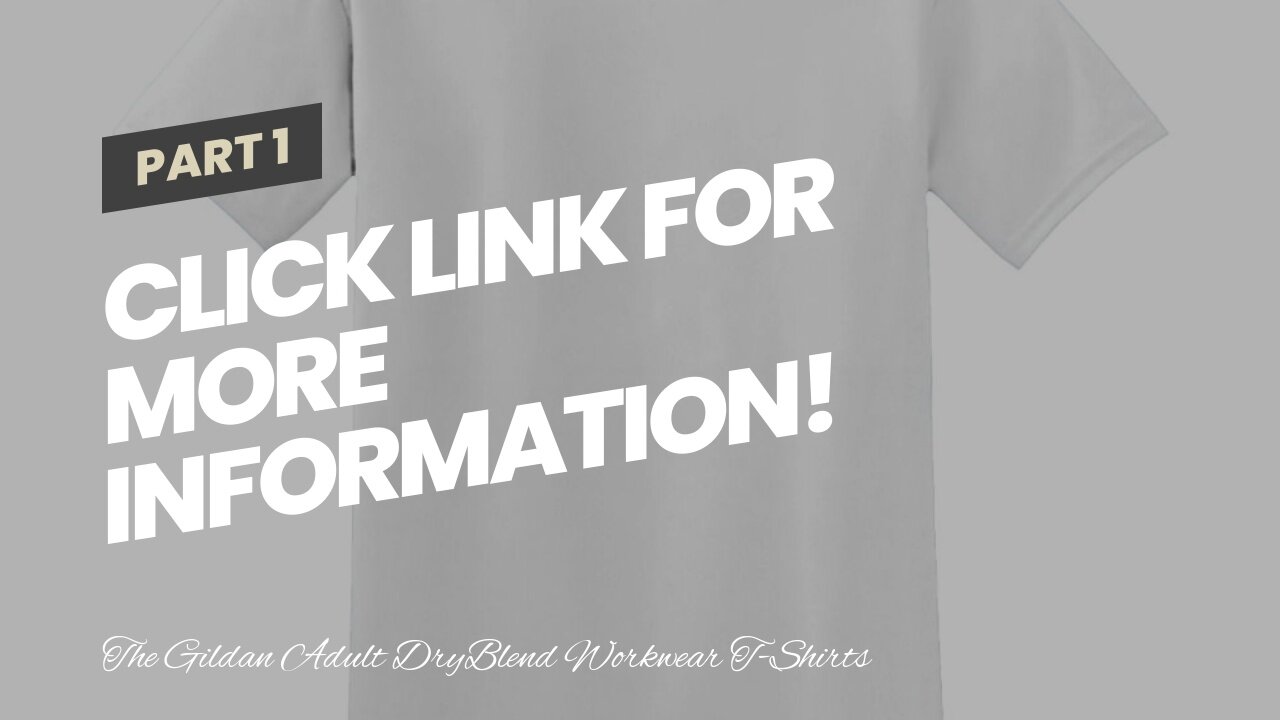 Click link for more information! Gildan Adult DryBlend Workwear T-Shirts with Pocket, 2-Pack