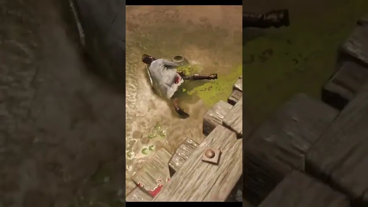 Red dead redemption 2 Ragdoll physics.