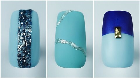 💙 BLUE NAIL ART DESIGNS COMPILATION 💙 || Nails 2023 || Deluxe Nails Sely
