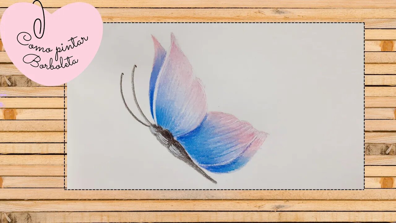 Pintura Com Lápis de Cor