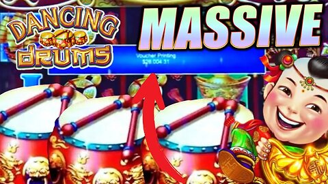 High Limit DANCING DRUMS JACKPOT Marathon in Las Vegas!