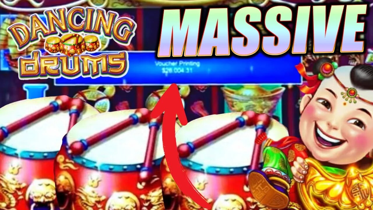 High Limit DANCING DRUMS JACKPOT Marathon in Las Vegas!