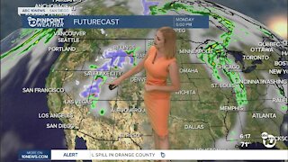 ABC 10News Pinpoint Weather with Meteorologist Leah Pezzetti