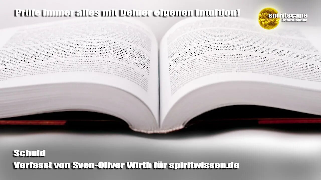 Schuld - spiritwissen.de