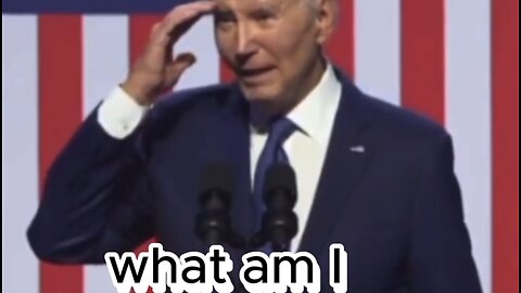 Biden CONFUSED AF!