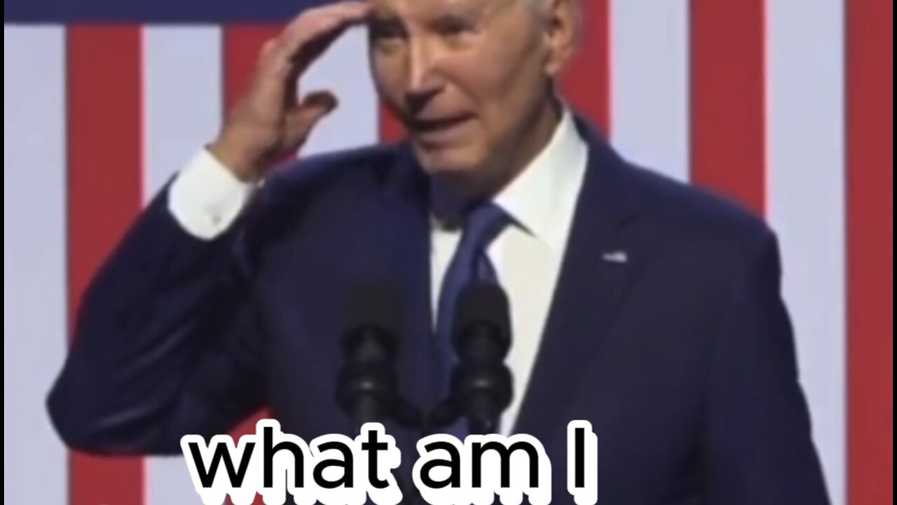 Biden CONFUSED AF!