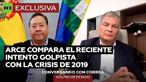 Luis Arce compara el actual intento fallido de golpe de Estado con lo ocurrido en el país en 2019