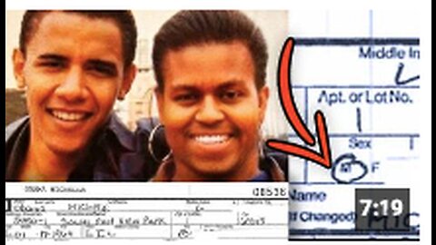Official Gov’t Docs Expose Michelle Obama’s 14 Year History as a Man