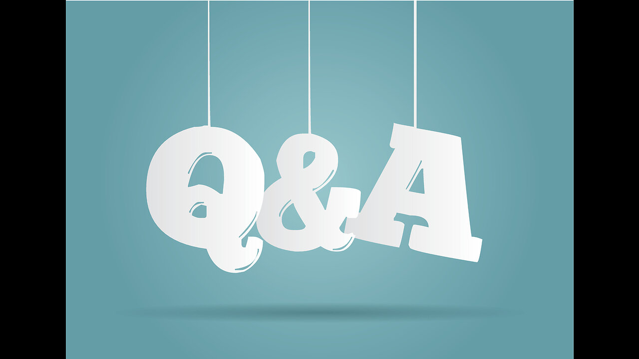 Sunday Q and A