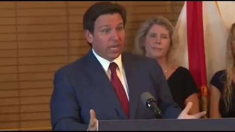 Florida Governor Ron DeSantis: "...Like, can we actually agree that women get pregnant and not men?"