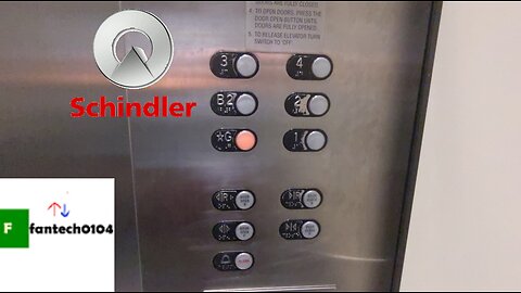 Schindler Hydraulic Elevator @ Mall at Short Hills Teal Parking Garage - Millburn, New Jersey