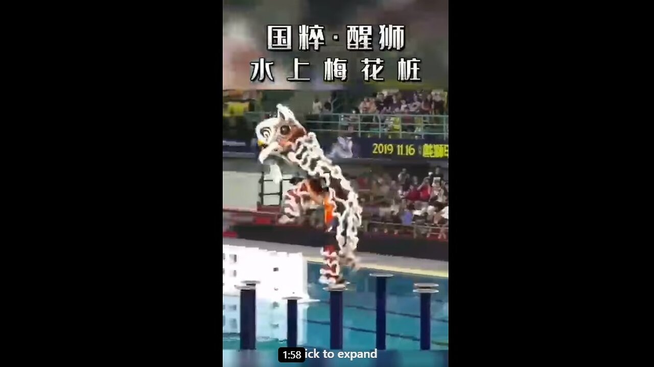 水上舞獅 Lion Dance on Water