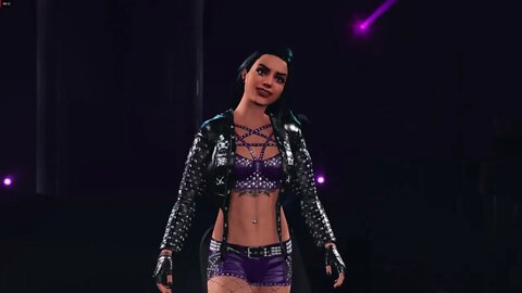 WWE 2k22 NXT 2 0 Paige Entrance