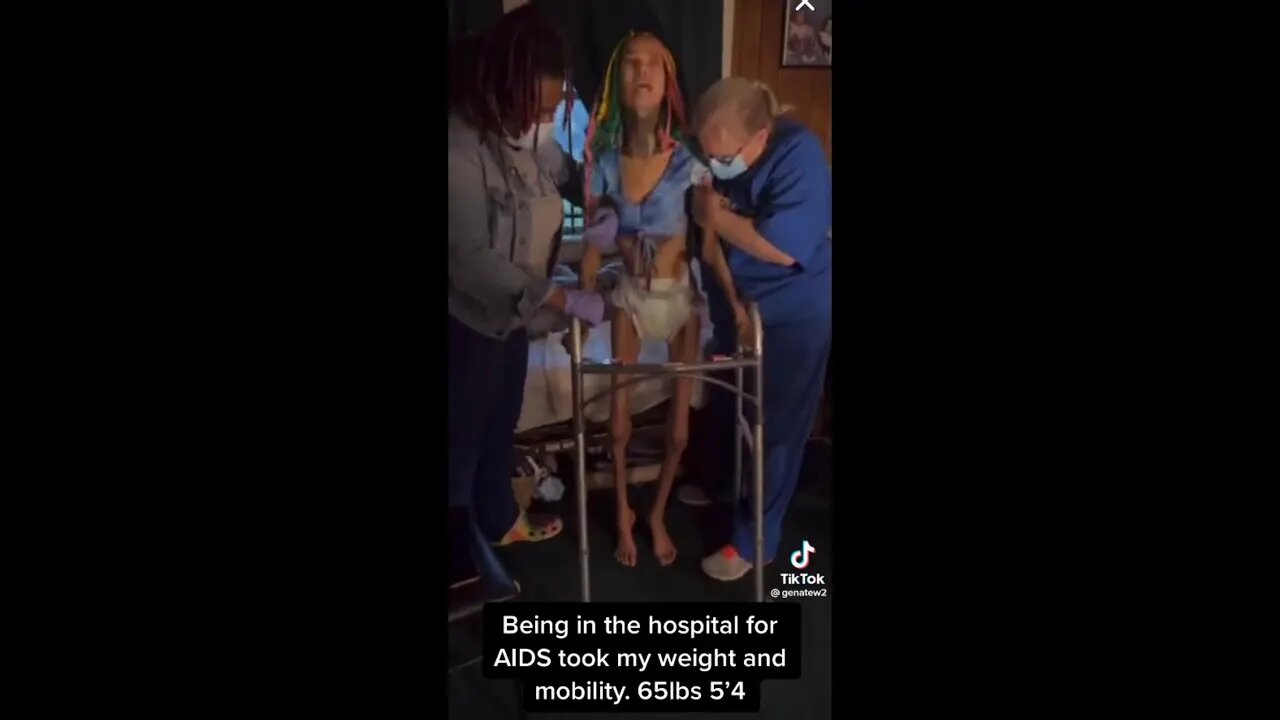 IG model GENA TEW has AIDS?! video of her & Nick cannon leaving hotel, chris brown, Tyson beckford