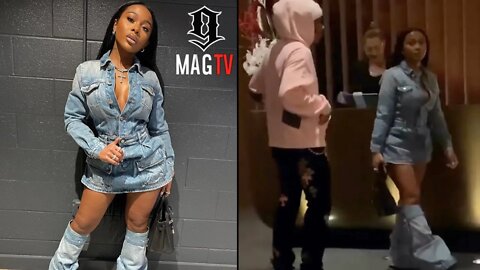 Lil Baby & "BM" Jayda Cheaves Spotted Dining At NOBU Atlanta! 😉