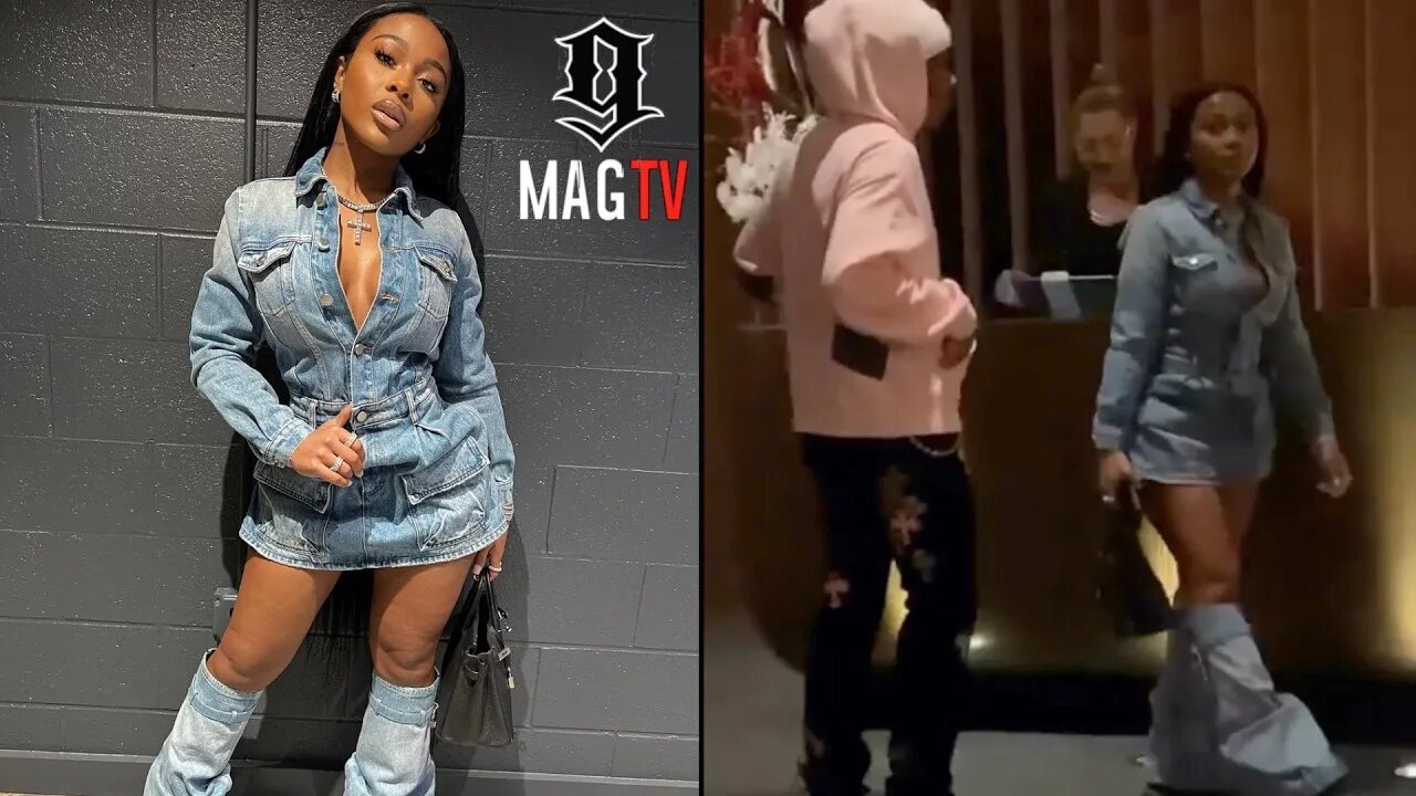 Lil Baby & "BM" Jayda Cheaves Spotted Dining At NOBU Atlanta! 😉