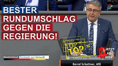 Bester Rundumschlag gegen die Regierung! (AfD)