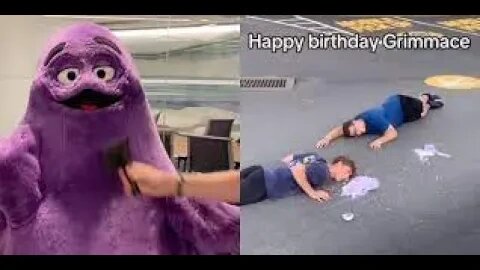 Grimace's Basement #happybirthdaygrimace
