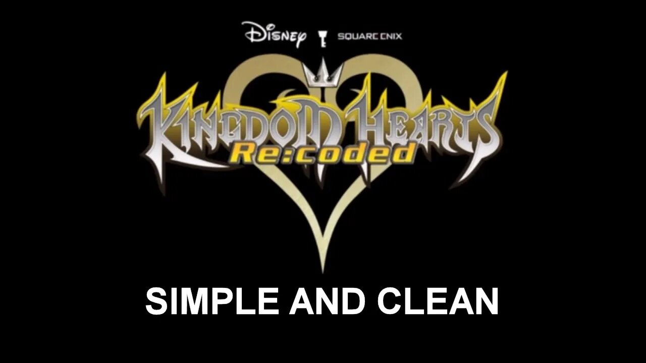 "Simple and Clean" by Hikaru Utada (Kingdom Hearts Re:coded Ending Theme)