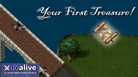 Ultima Online: Your First Treasure Map! UO Alive