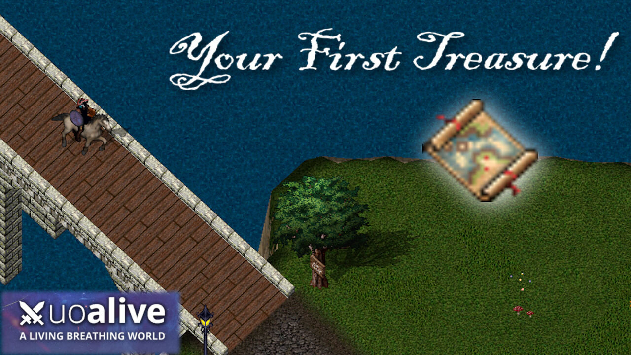 Ultima Online: Your First Treasure Map! UO Alive