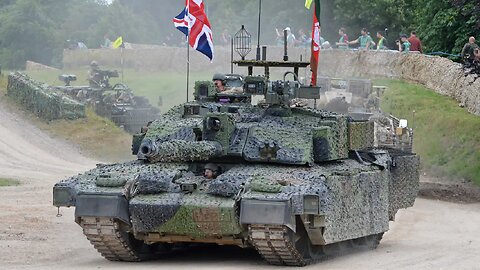 Rusos destruyen equipos de la OTAN/Ucrania en Robonito tanques Challenger británicos