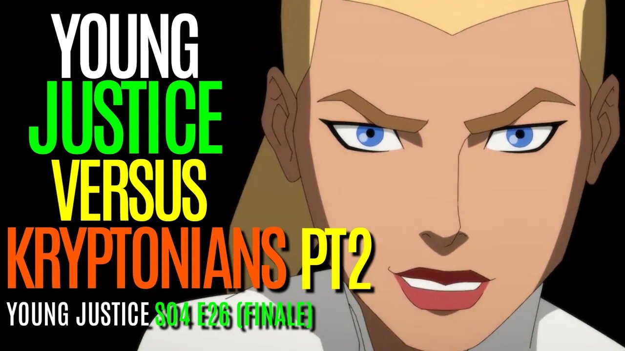 Young Justice S04 E26 | BATTLE Zod and Crew Part 2 | Death And Rebirth