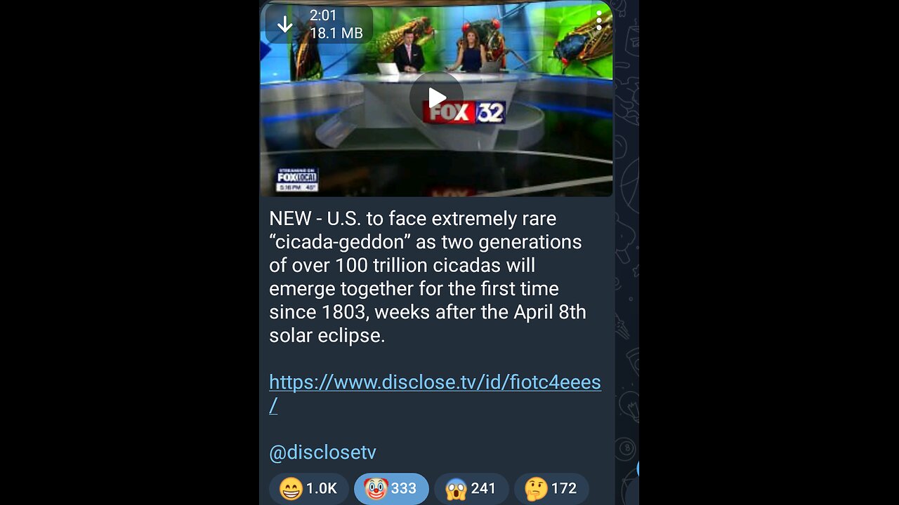 News Shorts: Cicadas