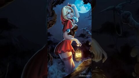 Caperucita Roja Según La Editorial de Cómics "Zenescope Entertainment" Britney Waters #shorts #comic