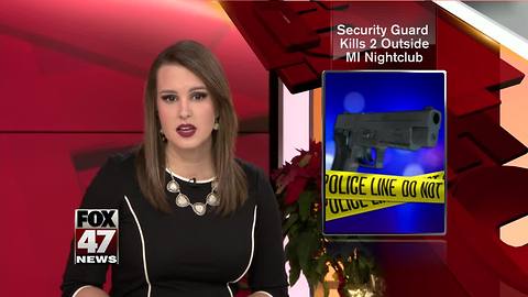 2 men die after being shot by security at Saginaw club