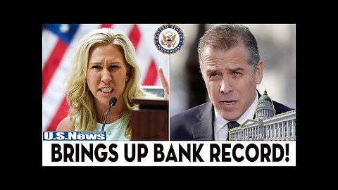 Hunter Biden Hearing COMPLETELY IMPLODES When Taylor Greene Brings Up Bank Record