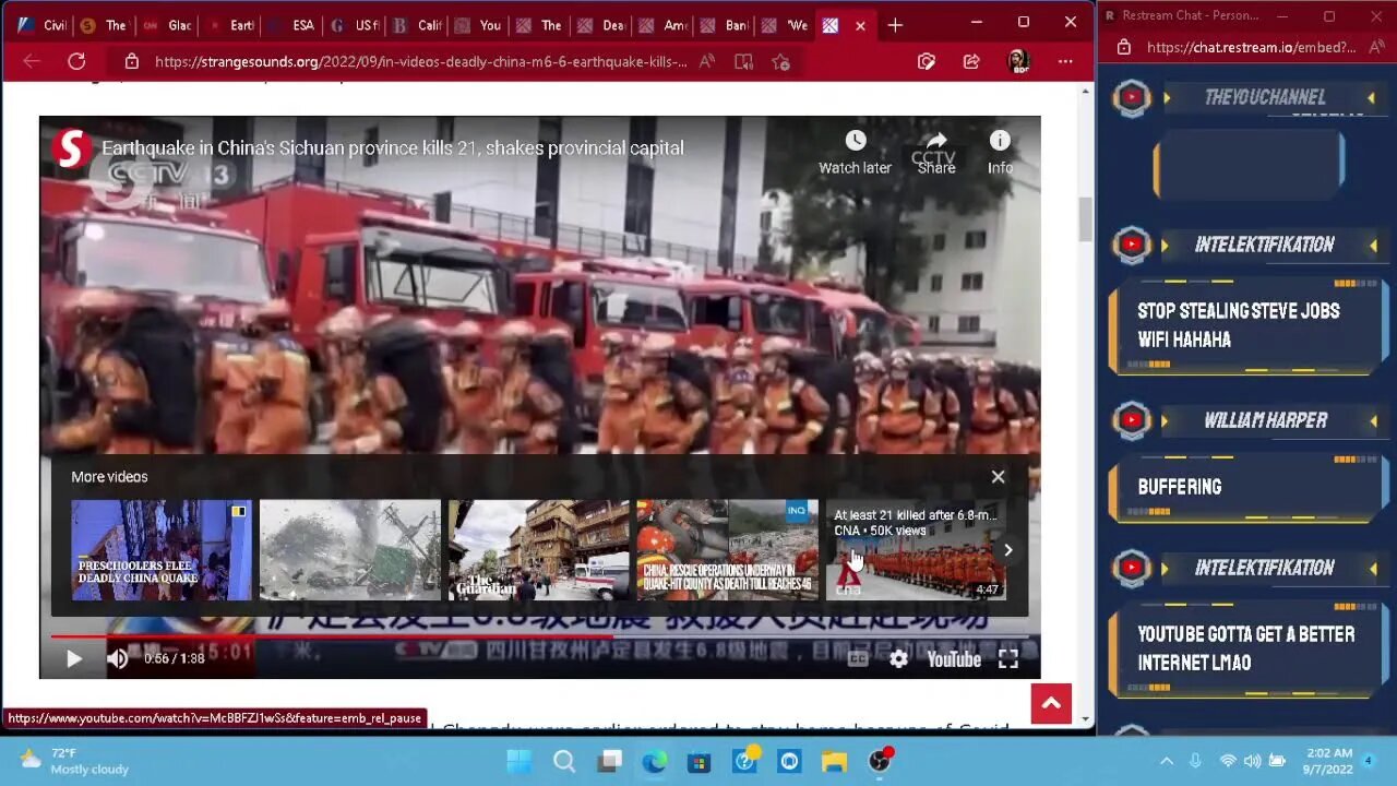 THE SYSTEM IS ONLINE...