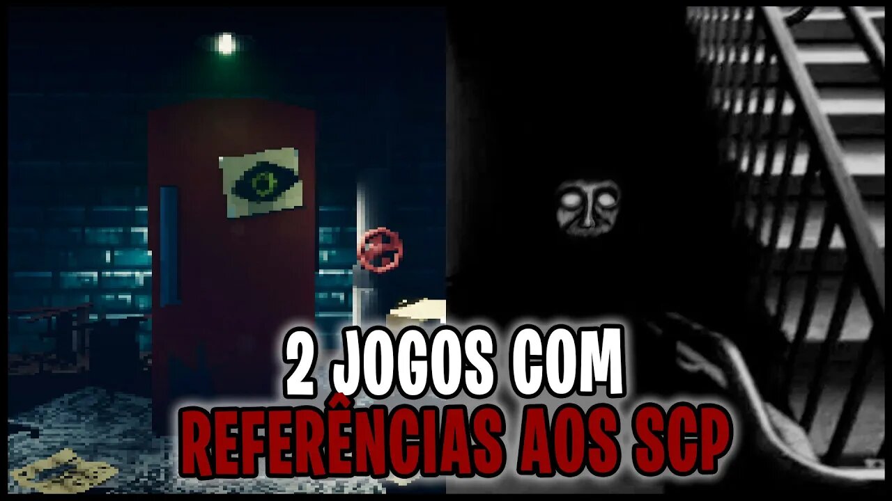 Como são esses SCP's? 🤔 2 jogos indies com atmosfera muito legais (estilo PS1)!