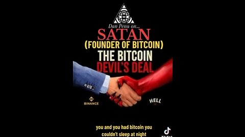 SATAN - FOUNDER OF BITCOIN