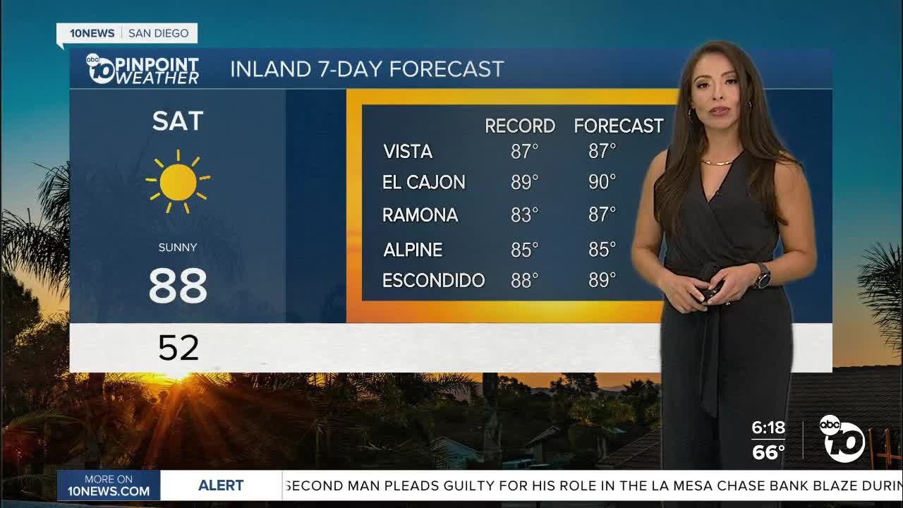 ABC 10News PinPoint Weather With Meteorologist Angelica Campos