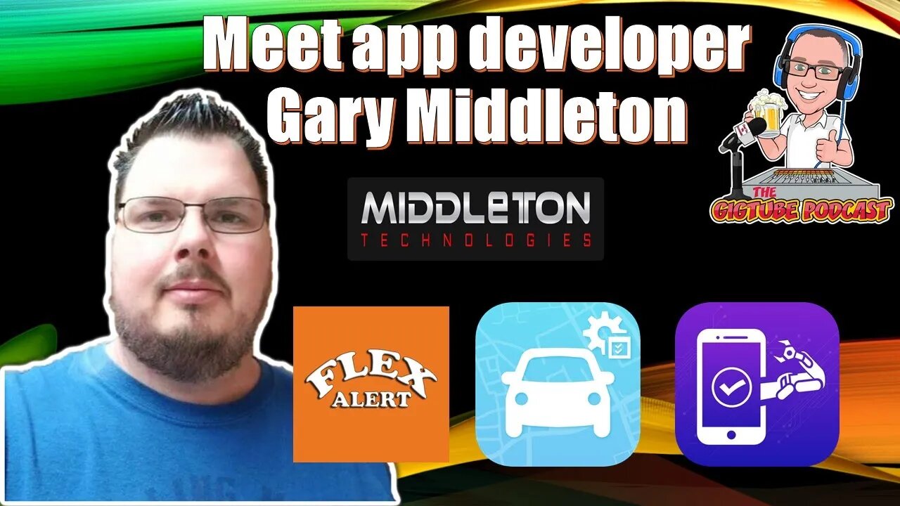 Meet Gary Middleton: gig app developer | The GigTube Podcast Interview