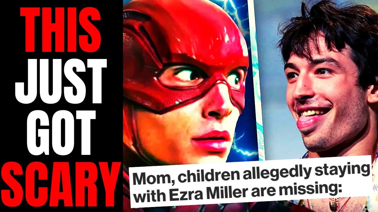 Ezra Miller DISASTER Takes A Scary Turn | Mother, Children Staying With The Flash Star Are MISSING