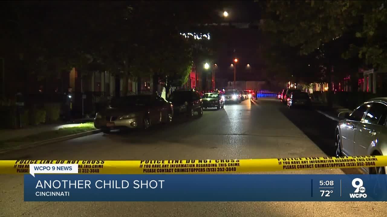 Two Cincinnati children have been injured by stray bullets this week