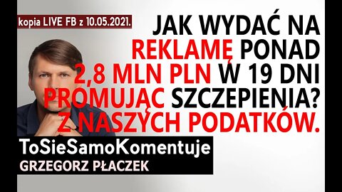 Miliony PLN wydawane przez rząd płyną strumieniami. Jak wydać ponad 2,8 mln zł w zaledwie 19 dni?