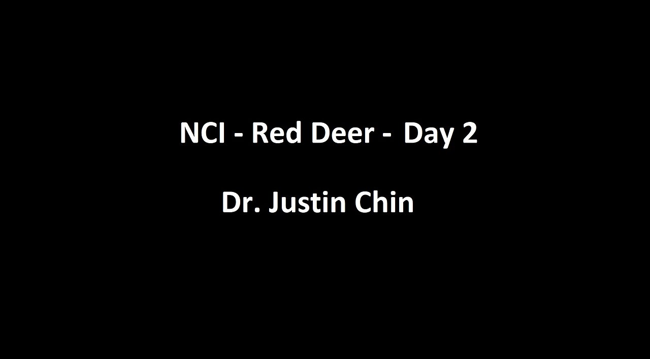 National Citizens Inquiry - Red Deer - Day 2 - Dr. Justin Chin Testimony