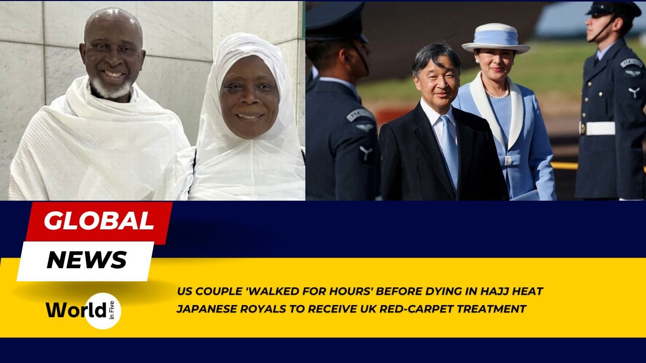 US couple 'walked for hours' before dying in Hajj heat