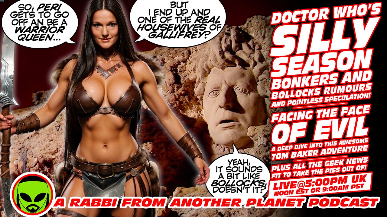 LIVE@5: Doctor Who Silly Season!! Rachel Zegler...The Greatest Action Hero? Facing The Face of Evil!