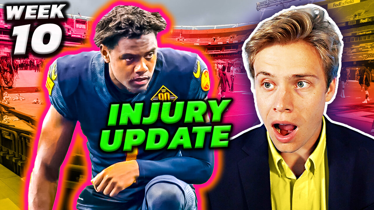 FIX YOUR LINEUP ! Last Minute Week 10 Injury Updates