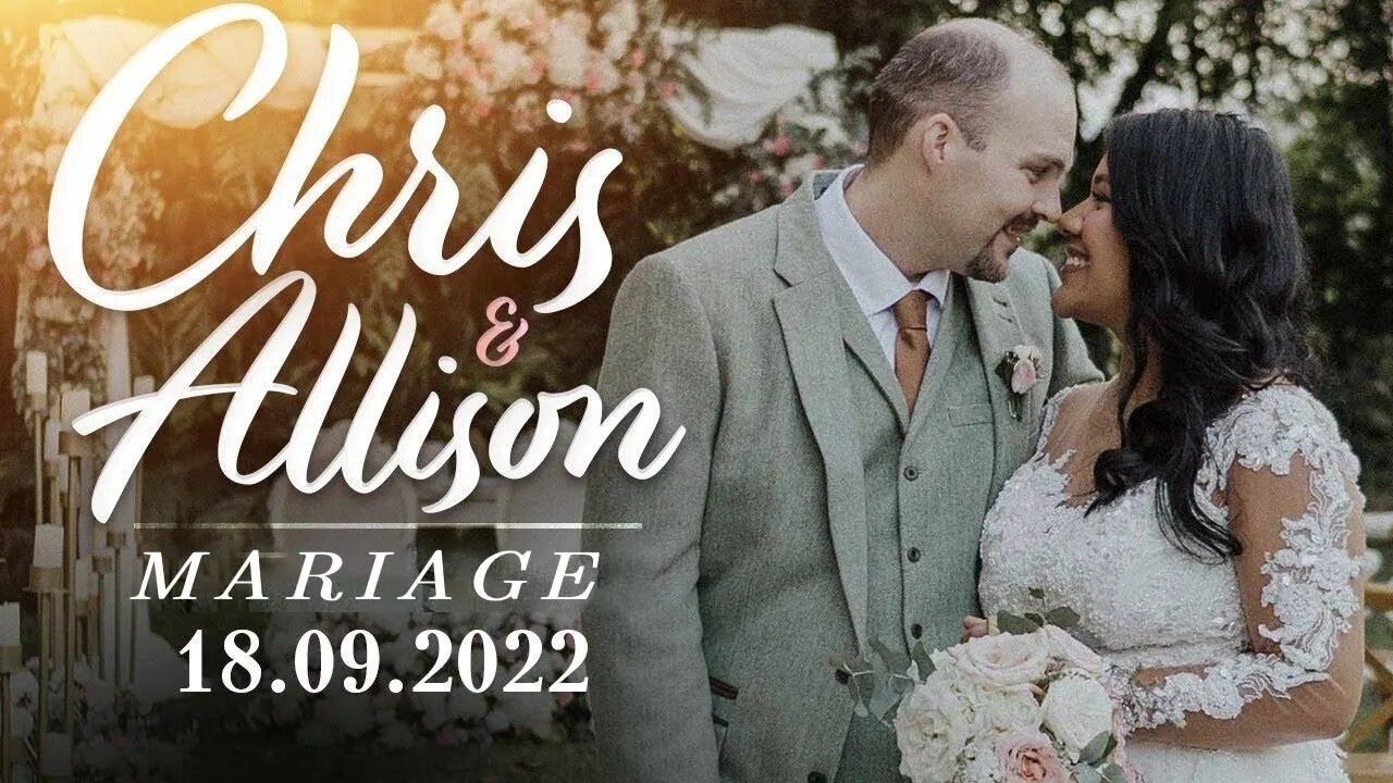 Le MARIAGE de Chris et Allison!!! ❤️ | Accord de Cœur par l'Arrangement Divin