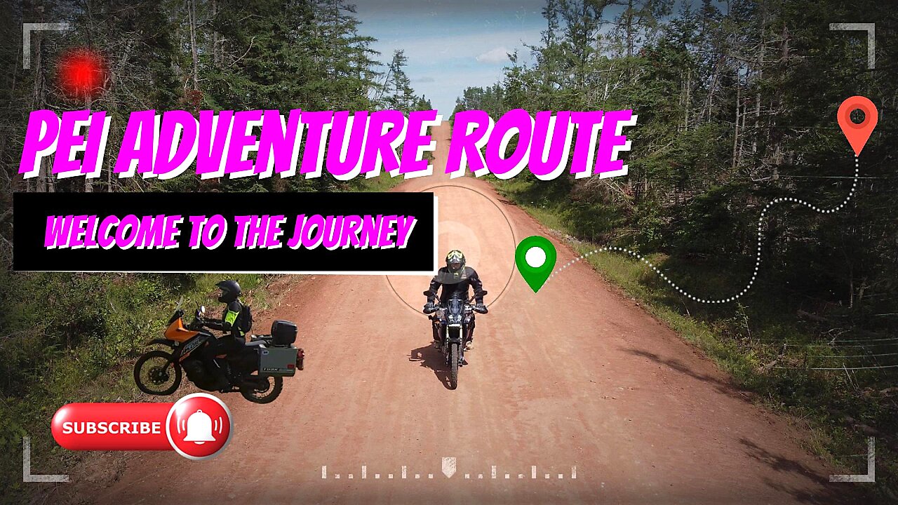 The Trans-PEI Adventure Route #motovlog #travel #travelvlog